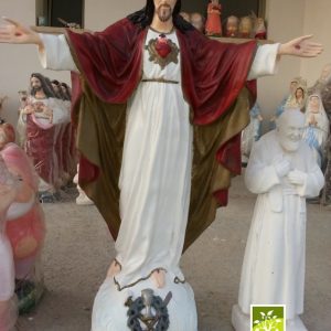 Arredo Giardino Lecce Arte Sacra Cristo Mani Aperte