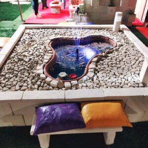 Arredo Giardino Lecce laghetto resina